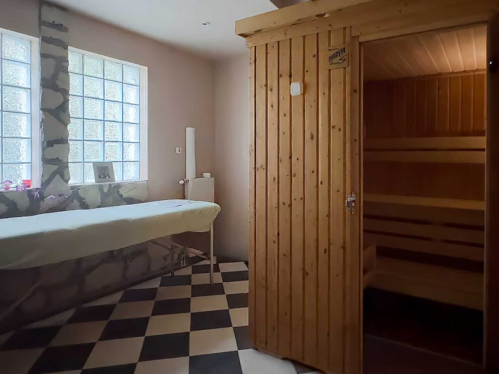 Balaton szálloda Zamárdi Platán Garden & Rooms wellness szauna