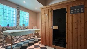 Szauna a Platán Garden & Rooms-ban